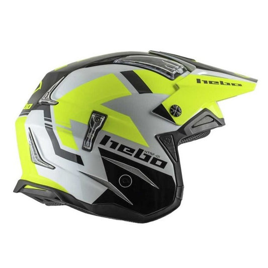 Casco HEBO Zone 4 Balance Yellow Fluo